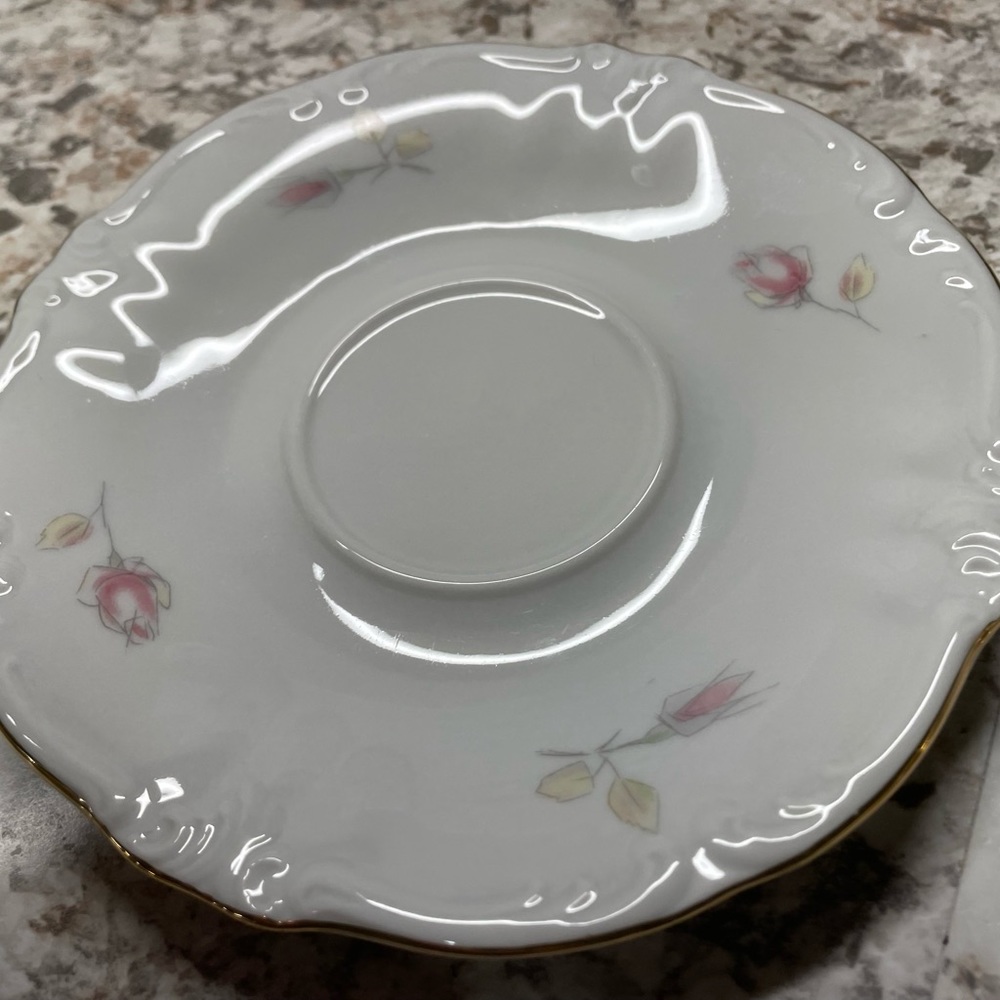 1940’s Winterling Bavaria Germany ~ 6 Fine Porcelain China Teacups & Saucers~ - Picture 9 of 16